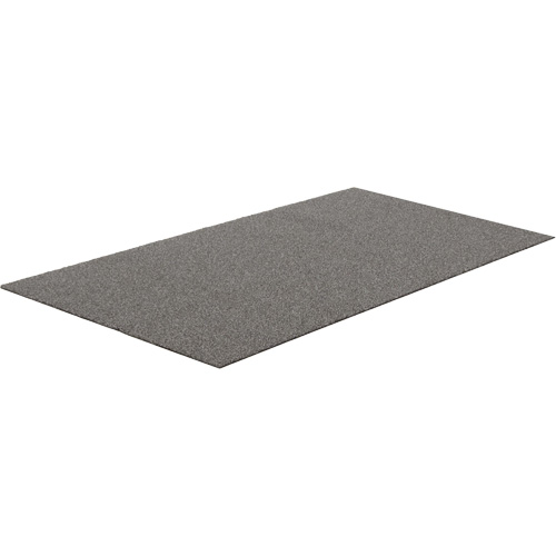 Tapis dint&eacute;rieur/ext&eacute;rieur Tundra, Latex/Polypropyl&egrave;ne, Grattoir Type, Motif Velours touffet&eacute;, 3-1/2' x 15', Charbon Quali-T-Solutions