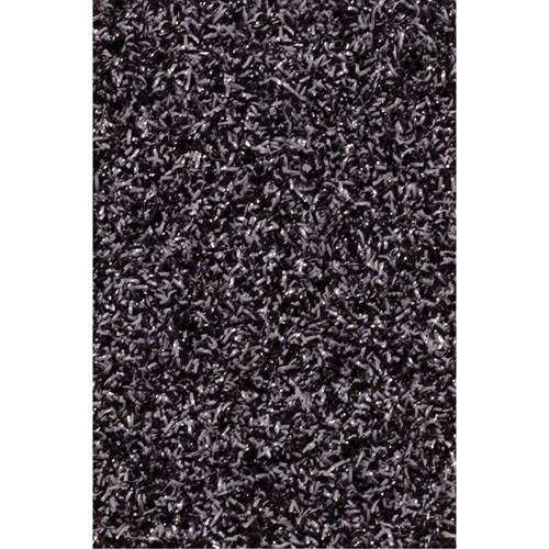 Tapis dint&eacute;rieur/ext&eacute;rieur Tundra, Latex/Polypropyl&egrave;ne, Grattoir Type, Motif Velours touffet&eacute;, 3-1/2' x 15', Charbon Quali-T-Solutions