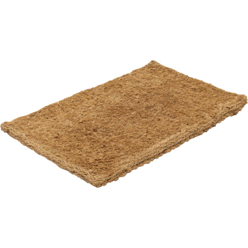 Tapis coco int&eacute;rieur/ext&eacute;rieur, Grattoir, 2-1/2' x 4' x 1-3/8", Naturel Quali-T-Solutions