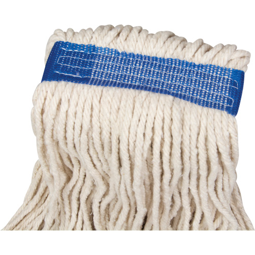 Wet Floor Mop, Cotton, 16 oz., Cut Style Quali-T-Solutions