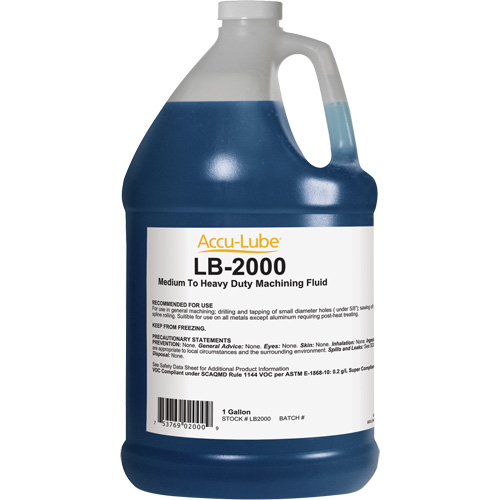 Liquide d'usinage MQL tout usage, 4 L Quali-T-Solutions