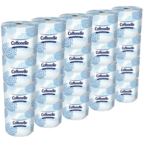 Papier hygi&eacute;nique professionnel Cottonelle, 2 Pli, 451 Feuilles/Rouleu, Blanc Quali-T-Solutions