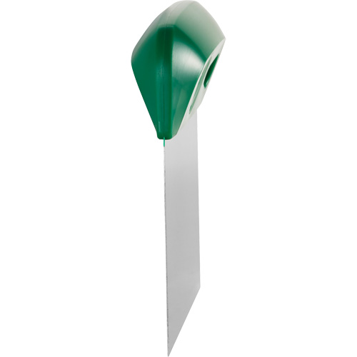 Flexible Stainless Steel Dough Cutter/Scraper, Green, 4-1/2" W x 5-3/4" L Quali-T-Solutions