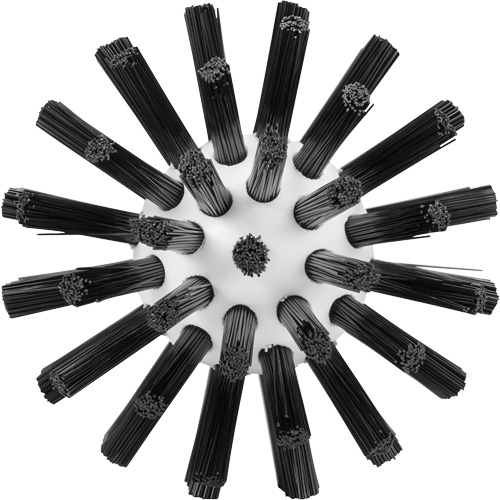 Cleaning Brush, Stiff Bristles, 5-7/10" Long, Black Quali-T-Solutions