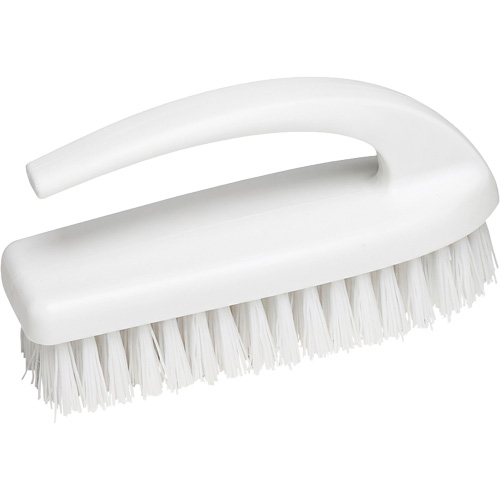 Brosse &agrave; r&eacute;curer de style fer &agrave; repasser, 6" l, Soies Polypropyl&egrave;ne, Bleu Quali-T-Solutions