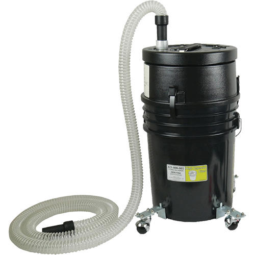 Aspirateur de suppression HEPA &agrave; grande capacit&eacute;, Sec, 5 gal. US (18,92 Litres) Quali-T-Solutions