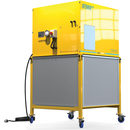 Contr&ocirc;le de la qualit&eacute; de lair 575 V Atomik Air, Couverture 40 000 pi² Quali-T-Solutions