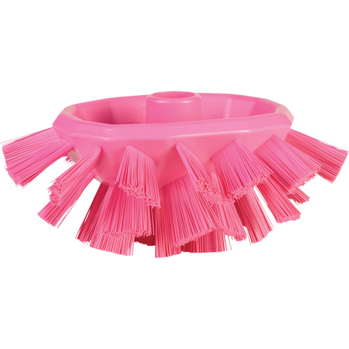 Brosse UST pour cuves, Soies Ferme, Longueur de 7-1/2", Rose Quali-T-Solutions