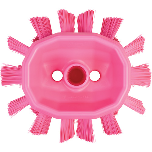 Brosse UST pour cuves, Soies Ferme, Longueur de 7-1/2", Rose Quali-T-Solutions