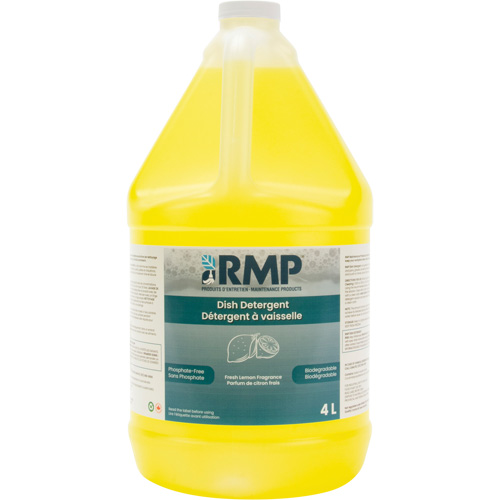 Impact Lemon Dish Detergent, Liquid, 4 L, Lemon Quali-T-Solutions