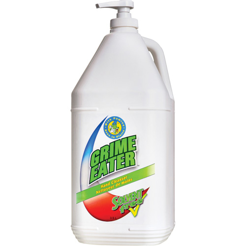 Nettoyant pour les mains sans solvants, Pierre ponce, 3,5 L, Bouteille, Cerise au miel Quali-T-Solutions