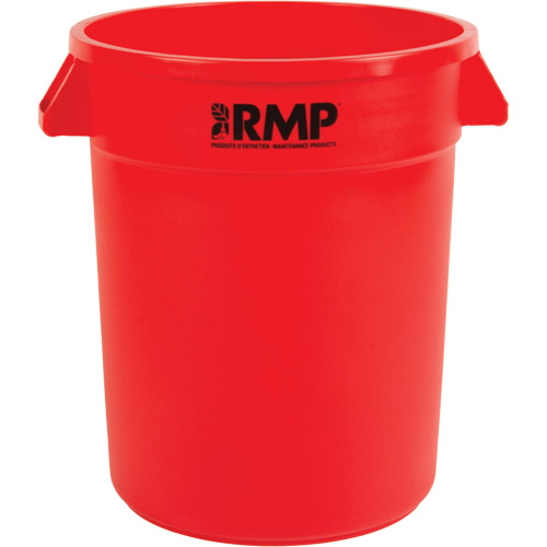 Garbage Bin, Polyethylene, 20 US gal. Quali-T-Solutions