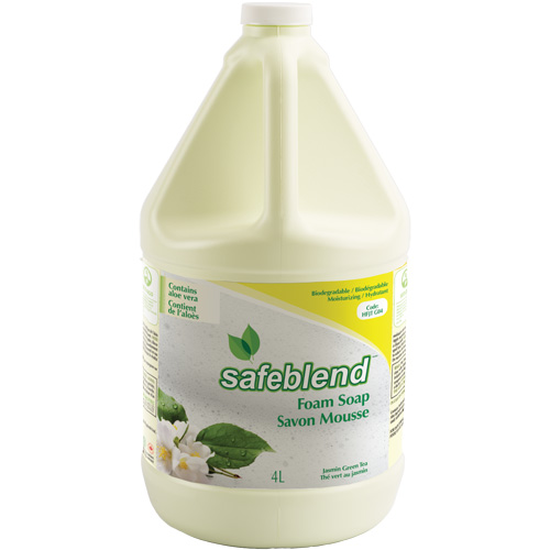 Savon au th&eacute; vert et jasmin, Mousse, 4 L, Parfum&eacute; Quali-T-Solutions