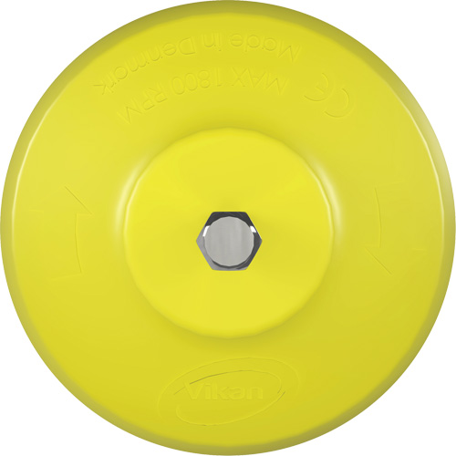 HyDrive Round Drill Brush, Extra Stiff Bristles, 3-1/10" Long, Yellow Quali-T-Solutions
