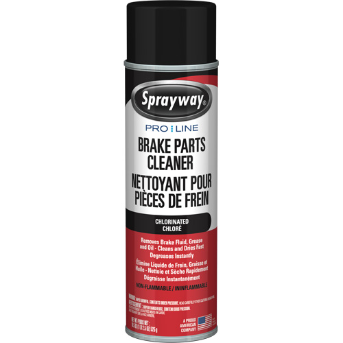 Nettoyant pour pi&egrave;ces de freins Pro Line avec tr&egrave;s faible teneur en COV, Canette a&eacute;rosol Quali-T-Solutions
