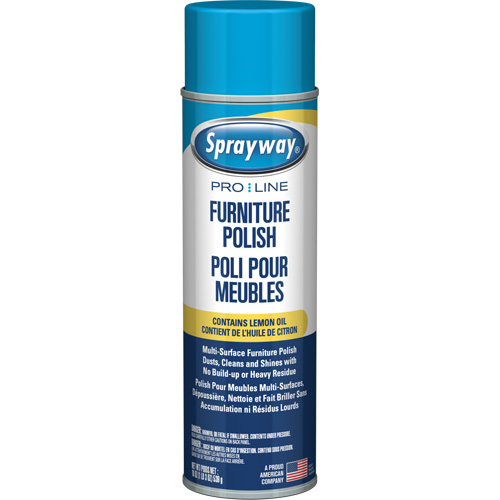 Pro Line Furniture Polish with Lemon Oil, 19 oz., Aerosol Can Quali-T-Solutions