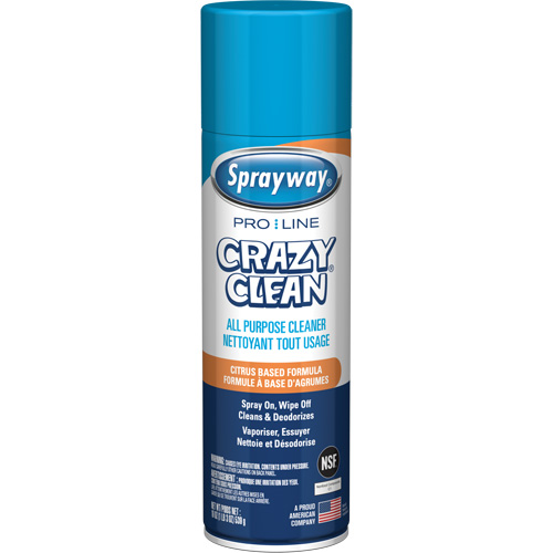 Pro Line Crazy Clean&reg; All Purpose Cleaner, 19 oz., Aerosol Can Quali-T-Solutions