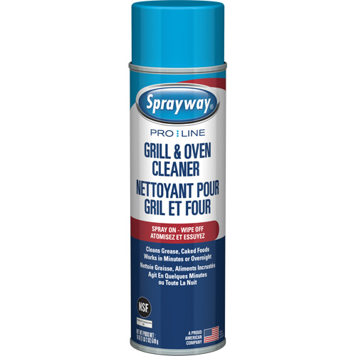 Industrial Strength Grill & Oven Cleaner, 20 oz., Aerosol Can Quali-T-Solutions