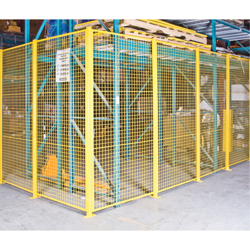 Composantes pour partitions & cloisons grillag&eacute;es - Montants universels, 10-1/4' h Quali-T-Solutions