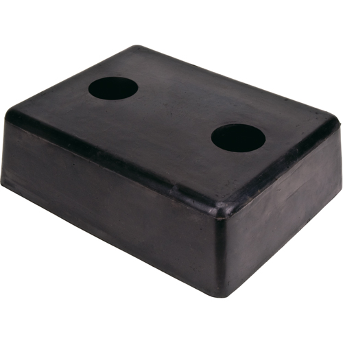Butoirs moul&eacute;s pour quai, Caoutchouc, 13" la x 4" p x 10" h Quali-T-Solutions