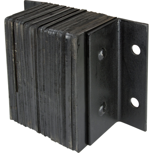Butoirs de quai lamell&eacute;s, Horizontal, Caoutchouc, 12" la x 6" p x 10" h Quali-T-Solutions