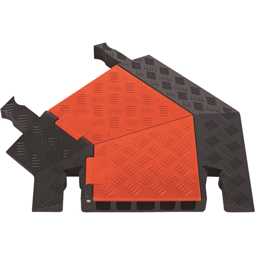 Guard Dog&reg; 5-Channel Heavy Duty Cable Protector - Left Turn Quali-T-Solutions