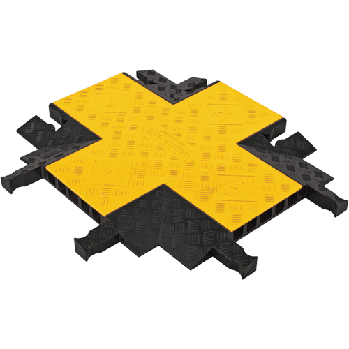 Yellow Jacket&reg; 5-Channel Heavy Duty Cable Protector - 4-Way Connector Quali-T-Solutions
