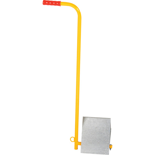 Cale de roues en aluminium avec poign&eacute;e, 7" la x 11-7/8" p x 7-11/16" h Quali-T-Solutions