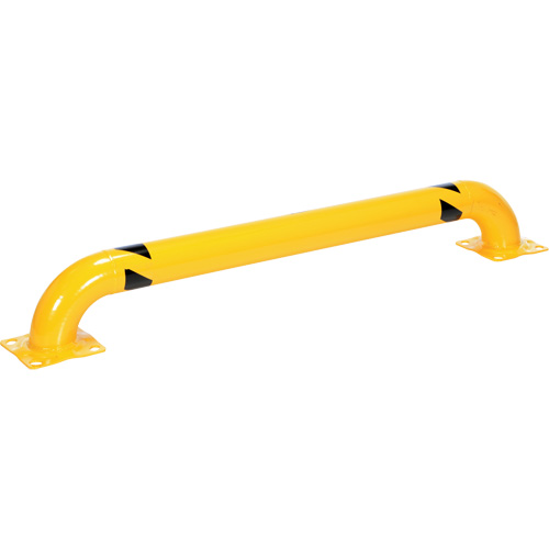 Low Profile Rack Guard, 5.3' W x 0.74' H, Yellow Quali-T-Solutions