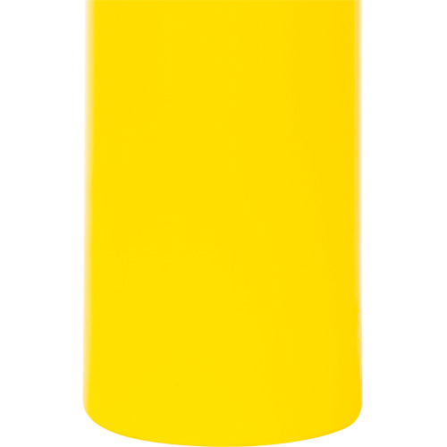Capuchon en poly&eacute;thyl&egrave;ne pour borne de protection, 4-1/2" dia. x 52" l, Rouge/Jaune Quali-T-Solutions