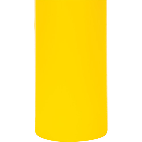 Polyethylene Bollard Cover, 4-1/2" Dia. x 64" L, Red/Yellow Quali-T-Solutions