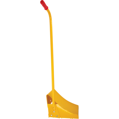 Cale de roue pour la glace avec poign&eacute;e ergonomique, Acier, Jaune, 8-1/16" la x 10-5/8" p x 8-13/16" h Quali-T-Solutions
