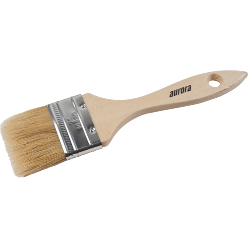 Pinceaux s&eacute;rie AP200, Soie blanche, Manche Bois, Largeur de 2" Quali-T-Solutions