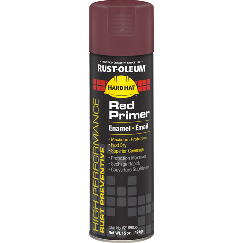 V2100 System Enamel Spray Primer, Red, Matte, 15 oz., Aerosol Can Quali-T-Solutions