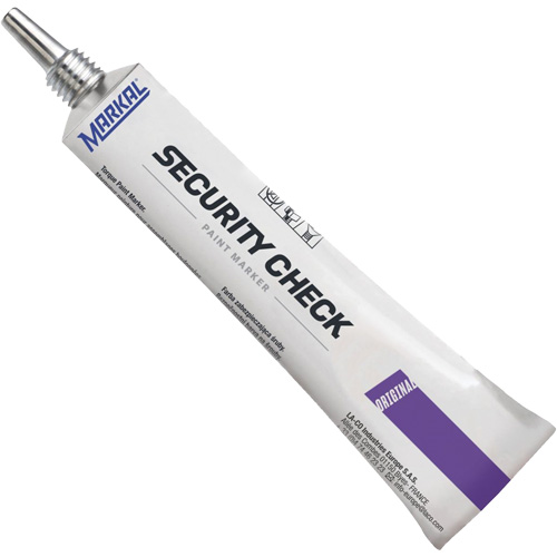 Marqueur de peinture de contr&ocirc;le de s&eacute;curit&eacute;, 1,7 oz, Tube, Mauve Quali-T-Solutions