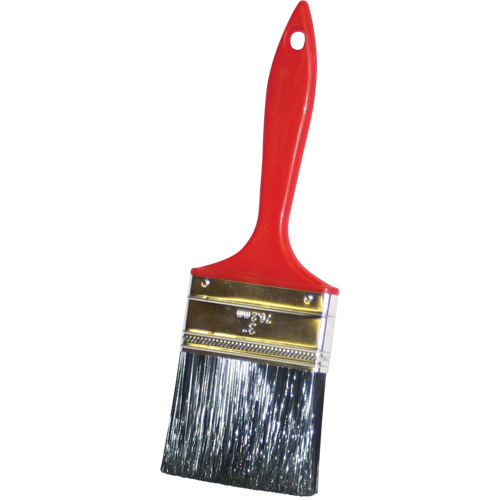 Pinceau &agrave; soies rases, Polyester, Manche Plastique, Largeur de 3" Quali-T-Solutions