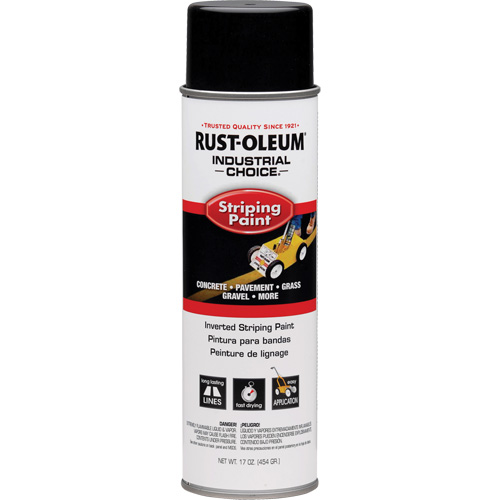 Peinture pour traçage de ligne &agrave; l'envers du syst&egrave;me S1600, Noir, Canette a&eacute;rosol Quali-T-Solutions