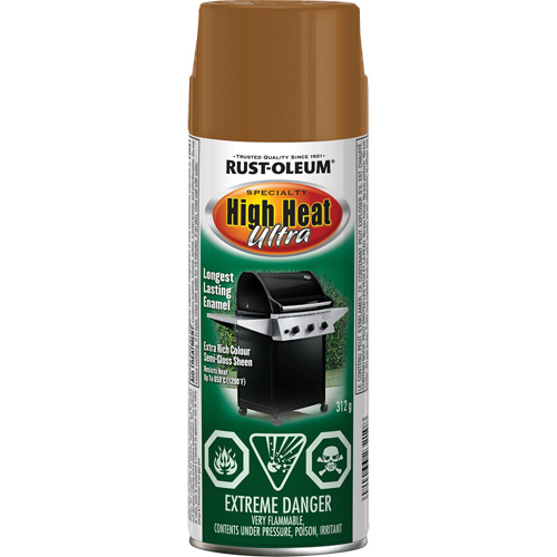 Specialty High Heat Ultra Enamel Spray Paint, Aerosol Can, Aged Copper Quali-T-Solutions