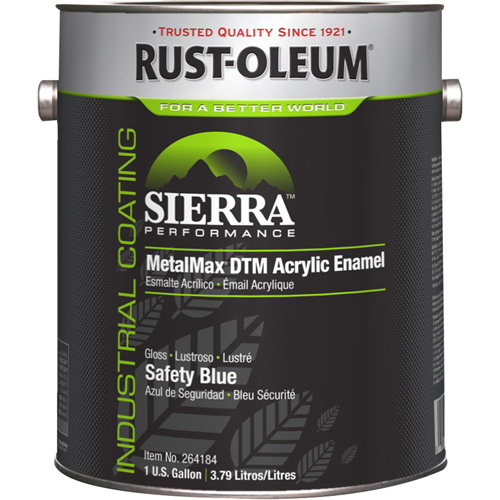 Sierra Performance MetalMax&reg; Plus DTM Acrylic Enamel, Gallon, Blue Quali-T-Solutions