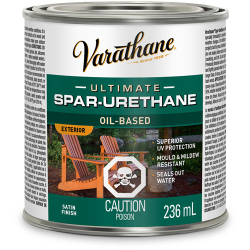 Fini diamant pour bois Varathane ext&eacute;rieur, 236 ml, Transparent, Satin Quali-T-Solutions