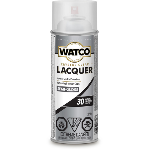 Laque pour bois Watco, 319 g, Transparent, Semi-brillant Quali-T-Solutions