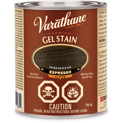 Teinture en gel de qualit&eacute; sup&eacute;rieure Varathane, 946 ml, Espresso Quali-T-Solutions