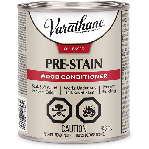 Conditionneur de bois de premi&egrave;re qualit&eacute; Varathane, 946 ml, Transparent Quali-T-Solutions