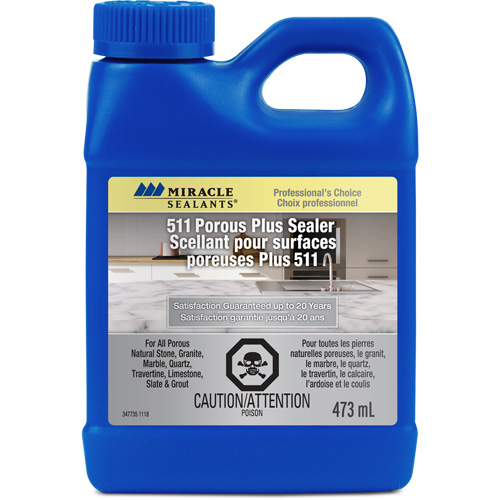 Scellant Porous Plus 511 Miracle Sealants, Cruche Quali-T-Solutions
