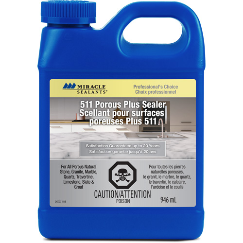 Scellant Porous Plus 511 Miracle Sealants, Cruche Quali-T-Solutions