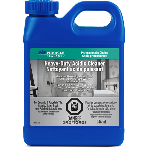 Nettoyant acide puissant Miracle Sealants, Cruche Quali-T-Solutions