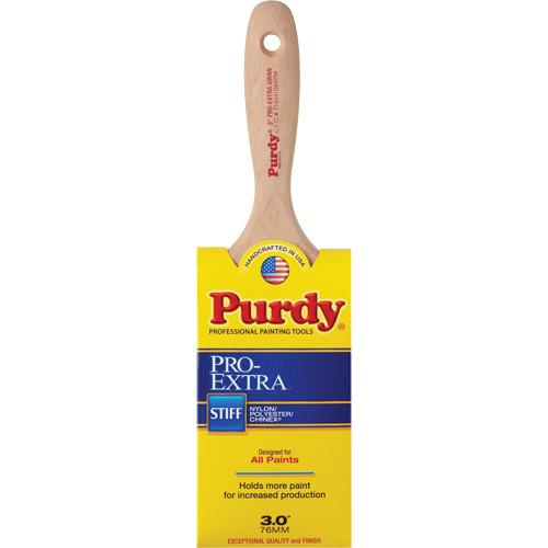 Pro-Extra Swan Paint Brush, Blended Material, Wood Handle, 3" Width Quali-T-Solutions