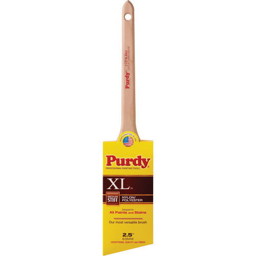 XL Dale Paint Brush, Poly/Nylon, Wood Handle, 2-1/2" Width Quali-T-Solutions