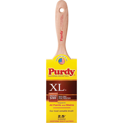 XL Sprig Paint Brush, Poly/Nylon, Wood Handle, 2-1/2" Width Quali-T-Solutions
