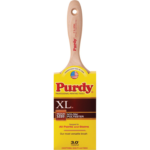 XL Sprig Paint Brush, Poly/Nylon, Wood Handle, 3" Width Quali-T-Solutions